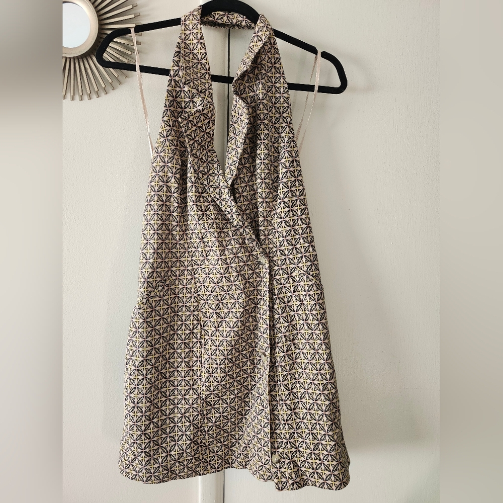 Free People Retro Collared Dress